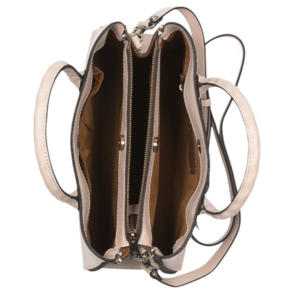 PATRICIA NASH Leather Genovese Satchel With Crossbody Strap - Picture 3 of 4